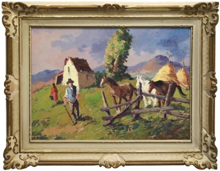 Carlo Domenici — Campagna toscana